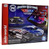 Auto World/Premium Hobbies Highway Getaway Mustang VS Viper HO Scale Slot Car Race Set CP7974