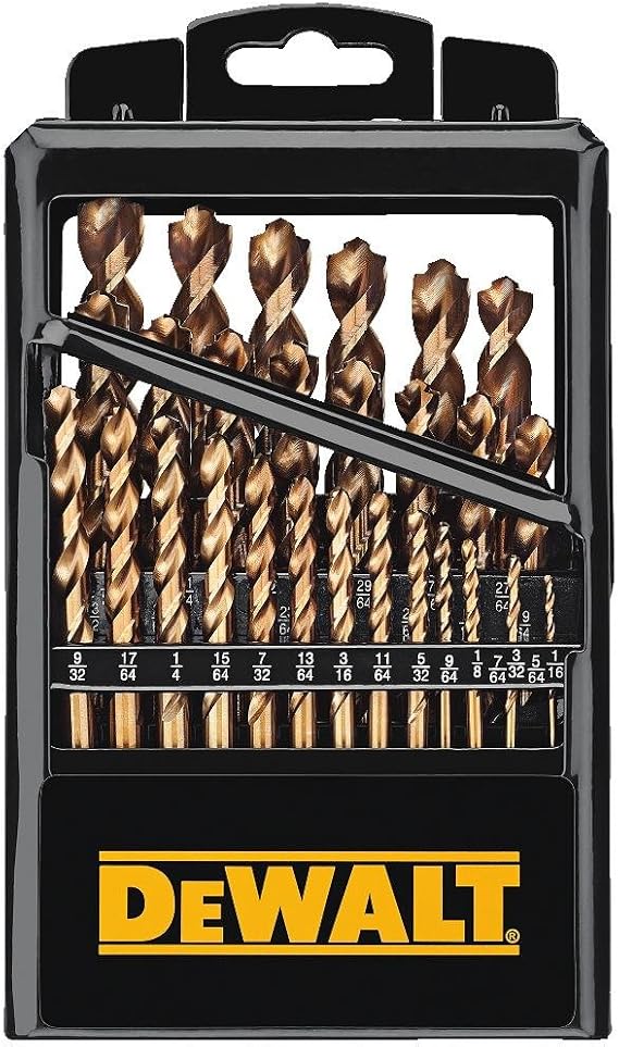 DEWALT DWA1269 Pilot Point Industrial Cobalt Drill Bit Set (29 Piece