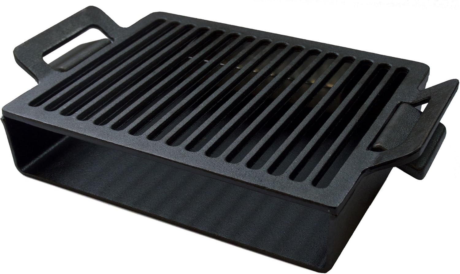 Steven Raichlen Best of Barbecue SR8182 Cast Iron Smoking Grate/Plancha Garden