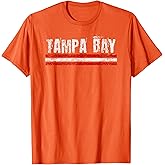 Tampa Bay Florida Retro Vintage Weathered Throwback T-Shirt