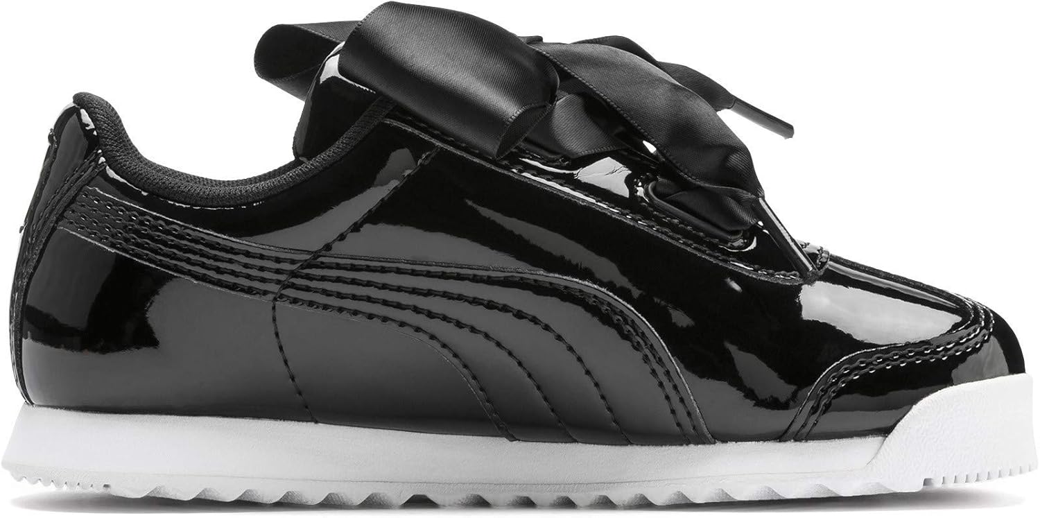 Puma Roma Heart Patent Kids Trainers Shoes Shoes Bags