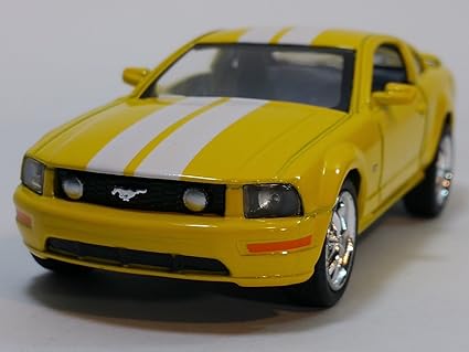 yellow mustang toy car