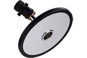 HIGH SIERRA SHOWERHEADS Fogless Shaving Mirror and Shower Head in One - Made of Solid Aluminum that Naturally Heats Up Mirror While Showering - Guaranteed to Never Fog! 1.5 GPM - Oil Rubbed Bronze