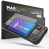 magglass Tempered Glass Designed for Steam Deck OLED/Steam Deck Matte Screen Protector (7" inch) Anti-Glare Full Coverage Guard