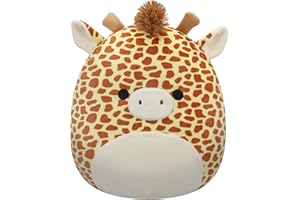 Squishmallows Original 14-Inch Gary Giraffe with Brown Horns - Official Jazwares Large Plush