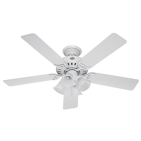 Hunter 53039 Summer Breeze 52 Inch Ceiling Fan With Five Blades