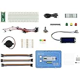 Waveshare Basic Kit, Compatible with Raspberry Pi Pico 2 Microcontroller Board, Based On Official RP2350 Chip, Dual-Core & Du