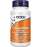 Amazon.com: THORNE - Acetil-L-Carnitina - 500 mg - Apoya la funcin  cerebral y las sensaciones nerviosas saludables en las manos y los pies* -  Sin gluten, lcteos y soja - 60 cpsulas : Salud y Hogar