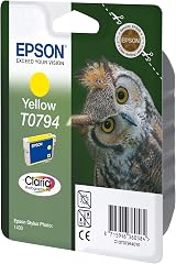 Epson T0794 Yellow Inkjet Cartridge C13T07944010 for Pro 1400 Printer view 2
