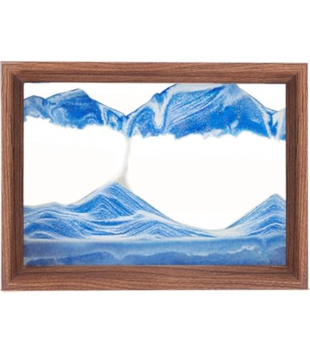 Amazon.com: KB collection Window Black Moving Sand Art - Original