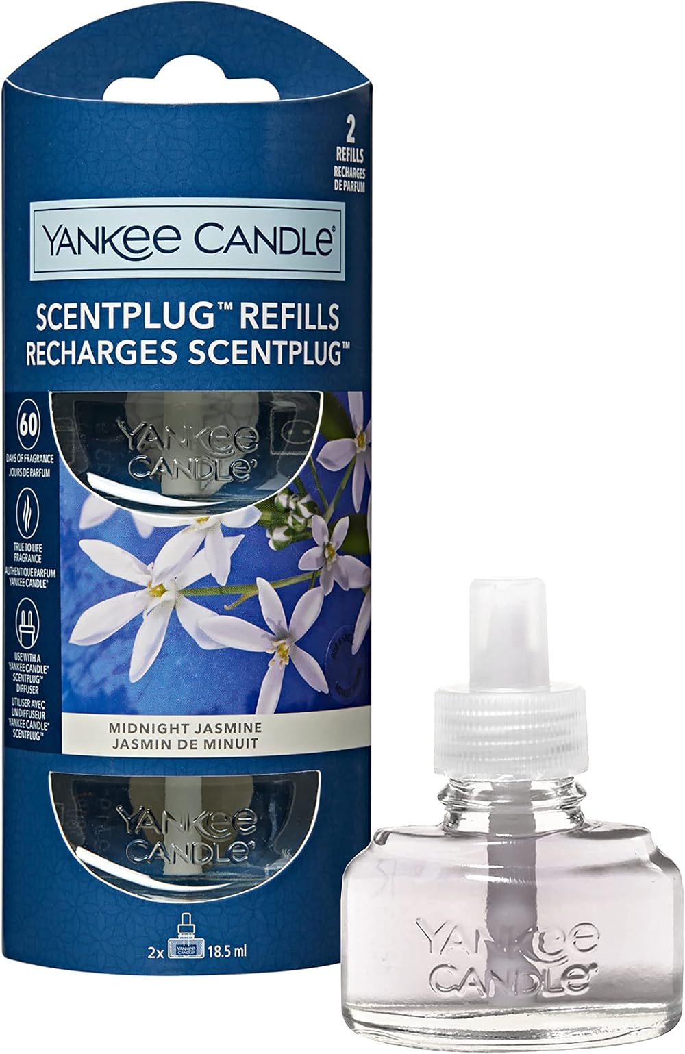 Yankee Candle ScentPlug Midnight Jasmine Refills 2 x 18.5 ml