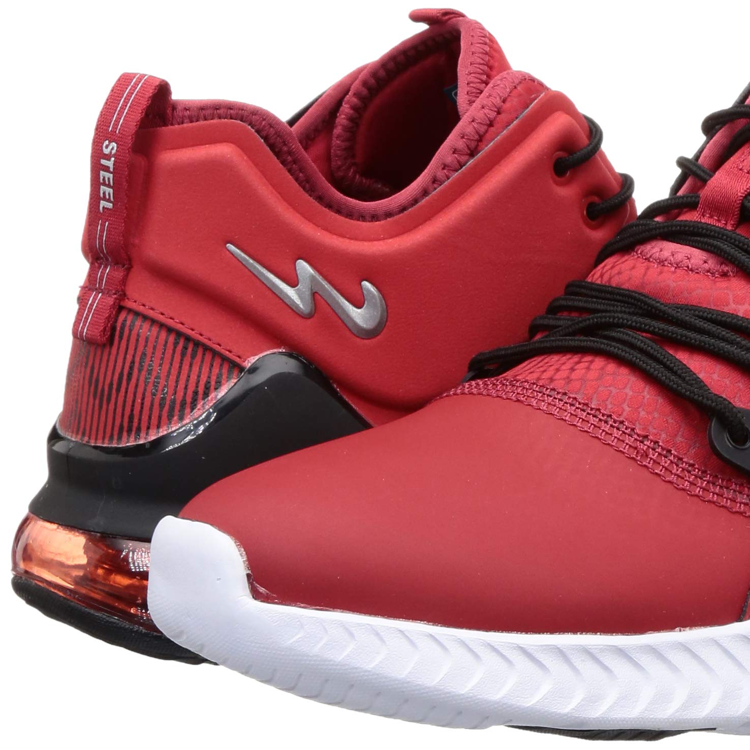 campus steel running shoes