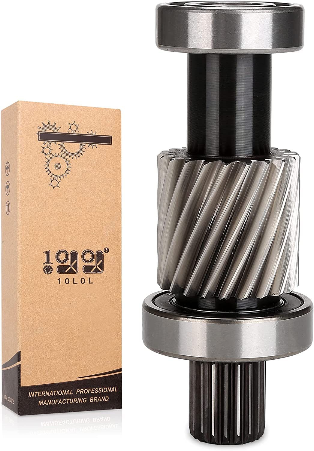 10L0L Golf Cart Input Shaft Kit for EZGO TXT 1988-1990 & 1994-up Electric, 1.5 Inch Diameter Gear with 21 Tooth, OEM# 28095G01 26926G01 612556