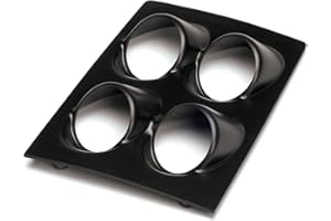 Auto Meter 10002 Black Quad Gauges Console Pod for 1968-1969 Chevy Camaro and 1968-1974 Chevy Nova