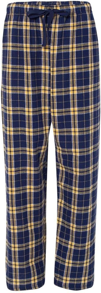 gold plaid pants