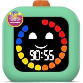 Digital Visual Timer for Kids - Calmer Routines &amp; Transitions | Silent, Rechargeable, 99-Min Clock, Alarm, Countdown &amp; Count-up; For Classroom, Home &amp; Therapy - Builds Focus &amp; Independence