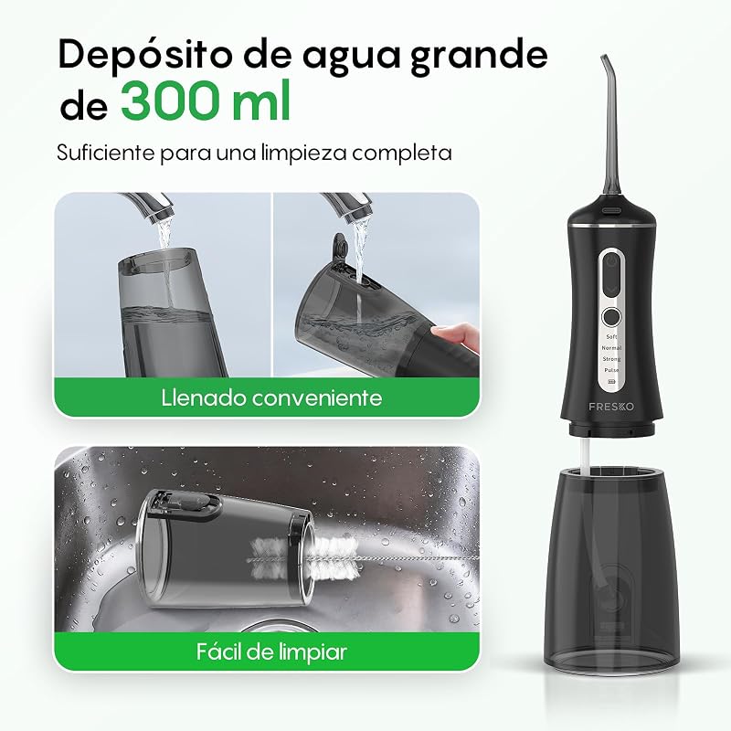 Irrigador Dentário Portátil de 300 ml Irrigador Oral