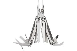 LEATHERMAN, Charge Plus TTI, 19-in-1 Premium, Versatile Multi-tool for Home, Outdoors, Auto Repairs, Everyday Carry (EDC), Stainless Steel