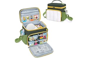 LoDrid Carrying Case Compatible with Little Tikes Story Dream Machine Books Starter Set, Lightweight Fluffy Travel Storage Ba
