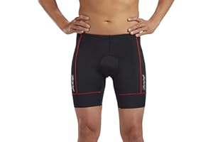 Zoot Men’s Core 7-Inch Tri Shorts, Quick Dry Performance Triathlon Shorts with Cycling Chamois Pad, Pockets & UPF 50+ Fabric