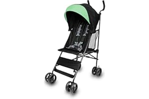 Ingenuity: ity by Ingenuity Smooth Stroll Convenience Stroller, Lightweight, with Aluminum Frame, Large Seat Area, 2 Position Recline, Extra Large Storage Basket – for Travel