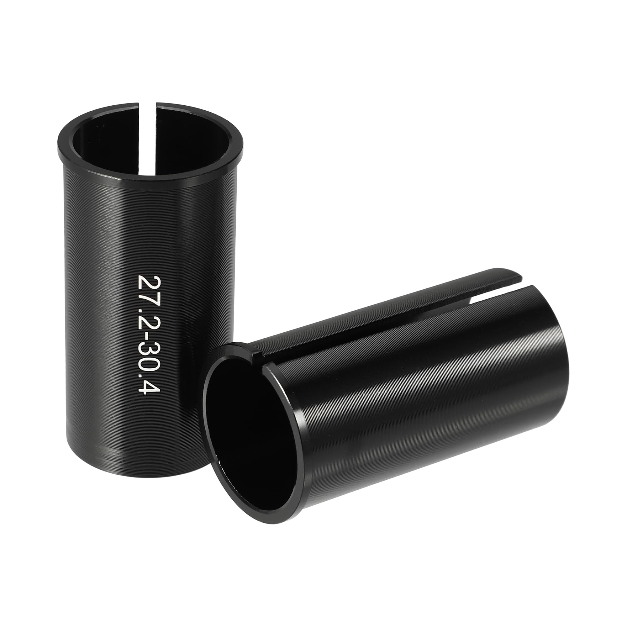 X AUTOHAUX 2 Pcs 27.2mm to 30.4mm Bike Seat Post Tube Adapter Reducing Sleeve