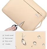 Voova 360° Protective Laptop Sleeve 11-12 inch Pink Waterproof Oxford Case view 4
