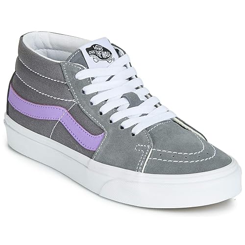 vans altas gris