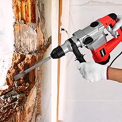 AOBEN 1-1/4 Inch SDS-Plus Rotary Hammer Drill with