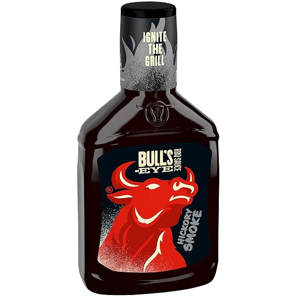 BULL’S-EYE HICKORY SMOKE BBQ BARBECUE SAUCE (18 OZ BOTTLE)