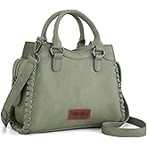 Montana West Wrangler Purses for Women Small Crossbody Purse and Handbags Woven Designed Purse with Detachable Strap