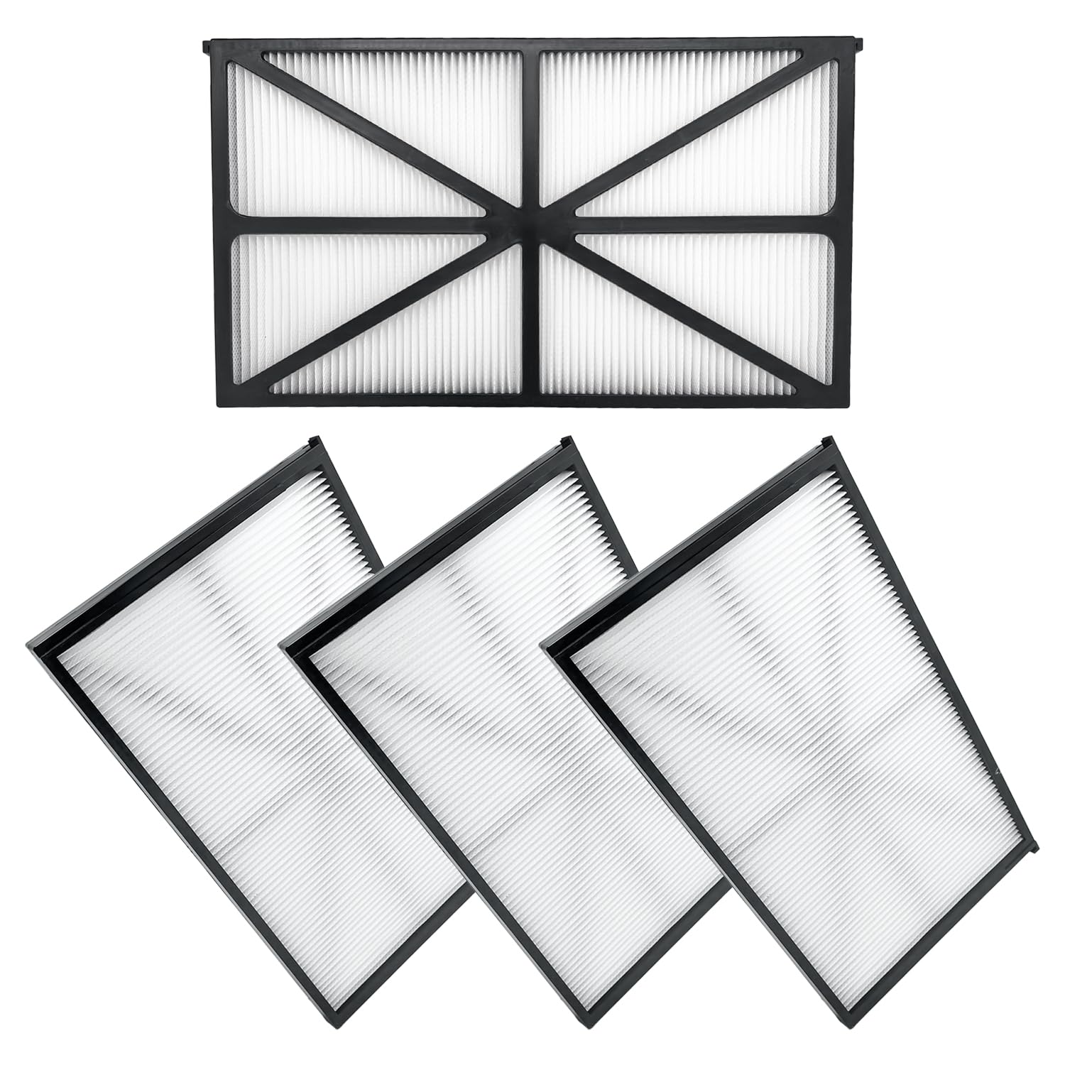 deawater 4PCS RCX70101 Filter Cartridge Refill Kit Set for Hayward Robotic AquaVac, TigerShark and SharkVac Pool Cleaners Maytronics Part