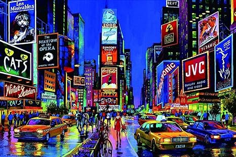 Amazon Co Jp Hie 1000ピースパズル画像 夜景パズル教育家族大人の子供たちがストレス解消ゲーム ホーム キッチン