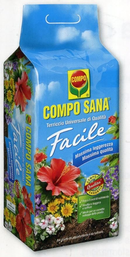 Compo Sana. Facile. Tierra vegetal con turba neutra de esfaño ...