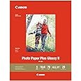 CanonInk 1432C003 Photo Paper Plus Glossy II 8.5" x 11" 20 Sheets