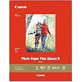 Canon 1432C003 PP-301 LTR Photo Paper Plus Glossy Letter (20 Sheets/Package)