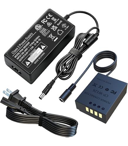 Amazon.com : Camera AC Power Adapter Kit/Charger for Fujifilm X