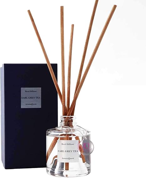 Amazon 紅茶の香り リードディフューザー 150ml アールグレイティー 専用箱入り Earl Grey Tea ルームフレグランス アロマディフューザー Arommaquest リードディフューザー
