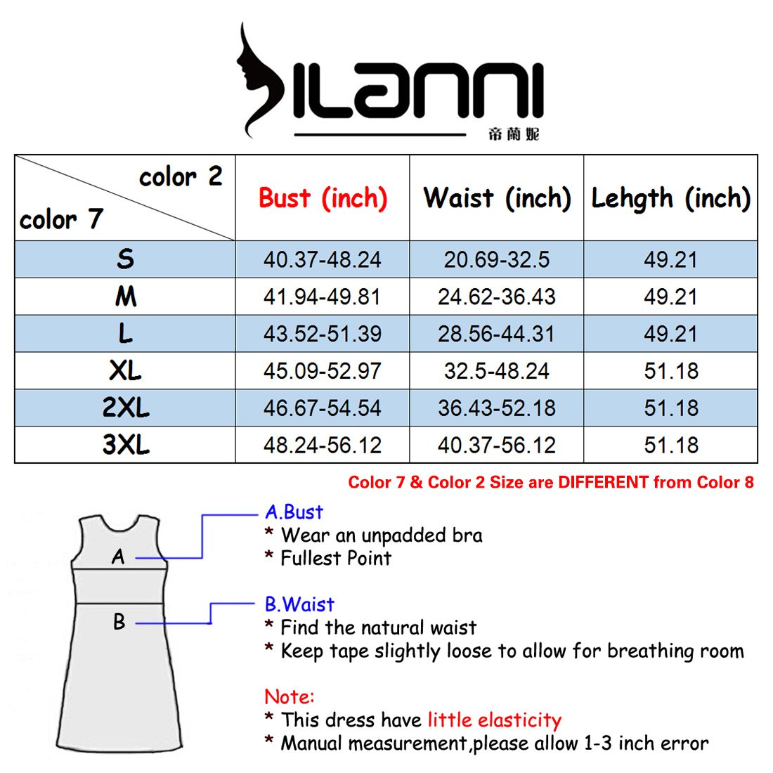 Dilanni Women Sexy V neck Halter Long Summer Maxi Casual Holiday Beach Sundresses (XX-Large,Color 2)