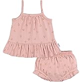 Gerber baby-girls Sleeveless Tunic Top and Diaper Cover Set