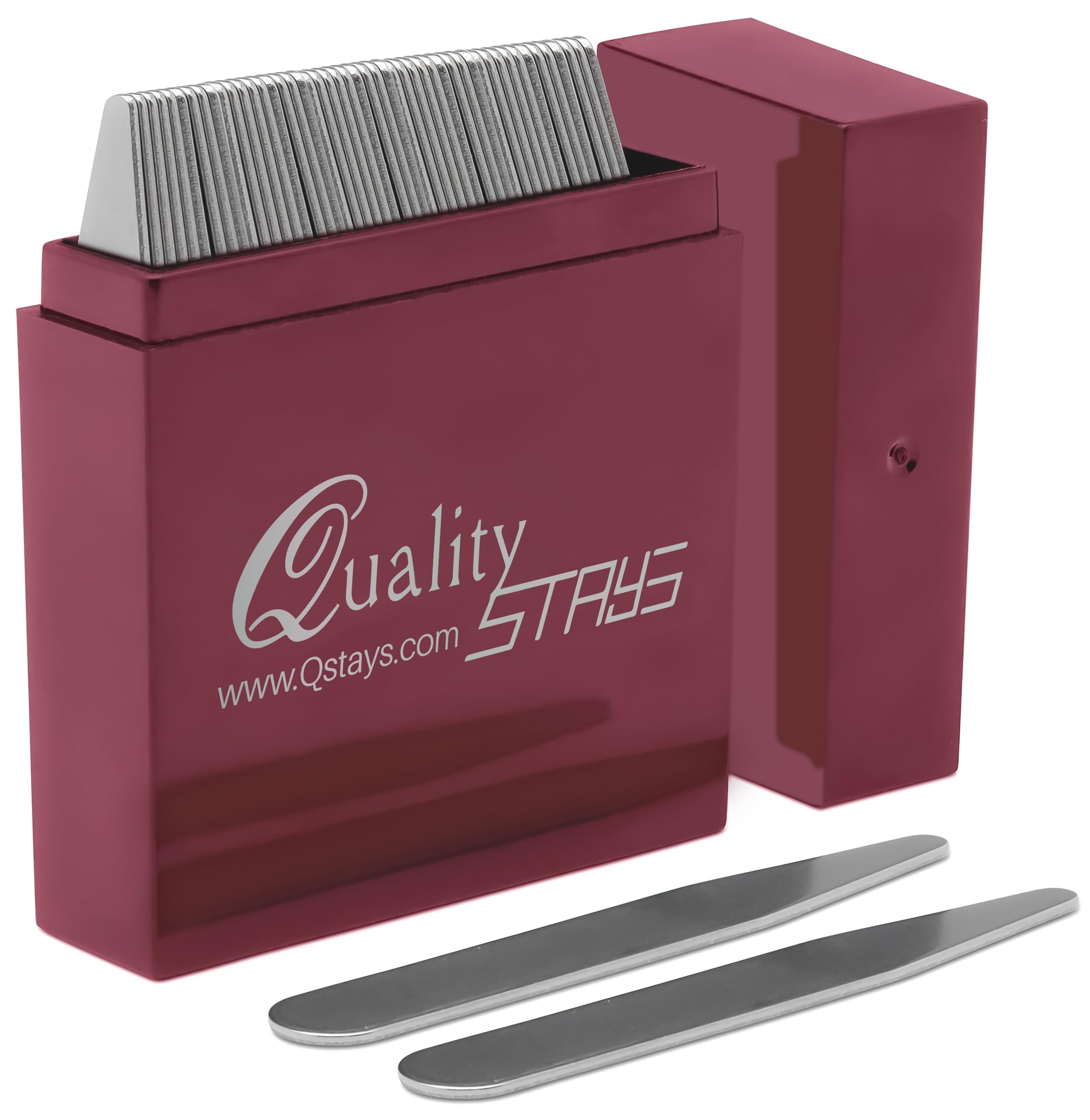 Photo 1 of 36 Metal Steel Collar Stays for Men's Dress Shirts – 2.5" Length