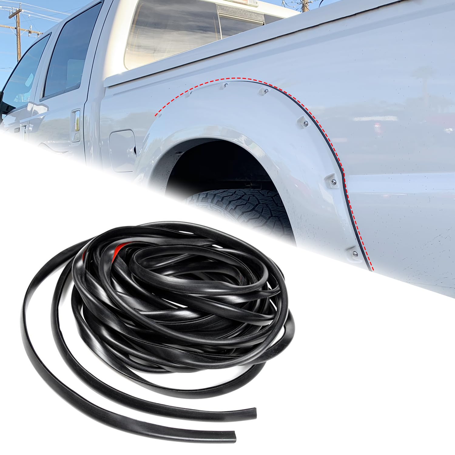 Mua Universal Fender Flares Edge Trim, Rubber Seal for Car and Truck