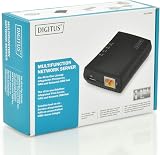 Digitus 1-Port USB 2.0 Network Server Print NAS Printer 100Mbps LAN view 3