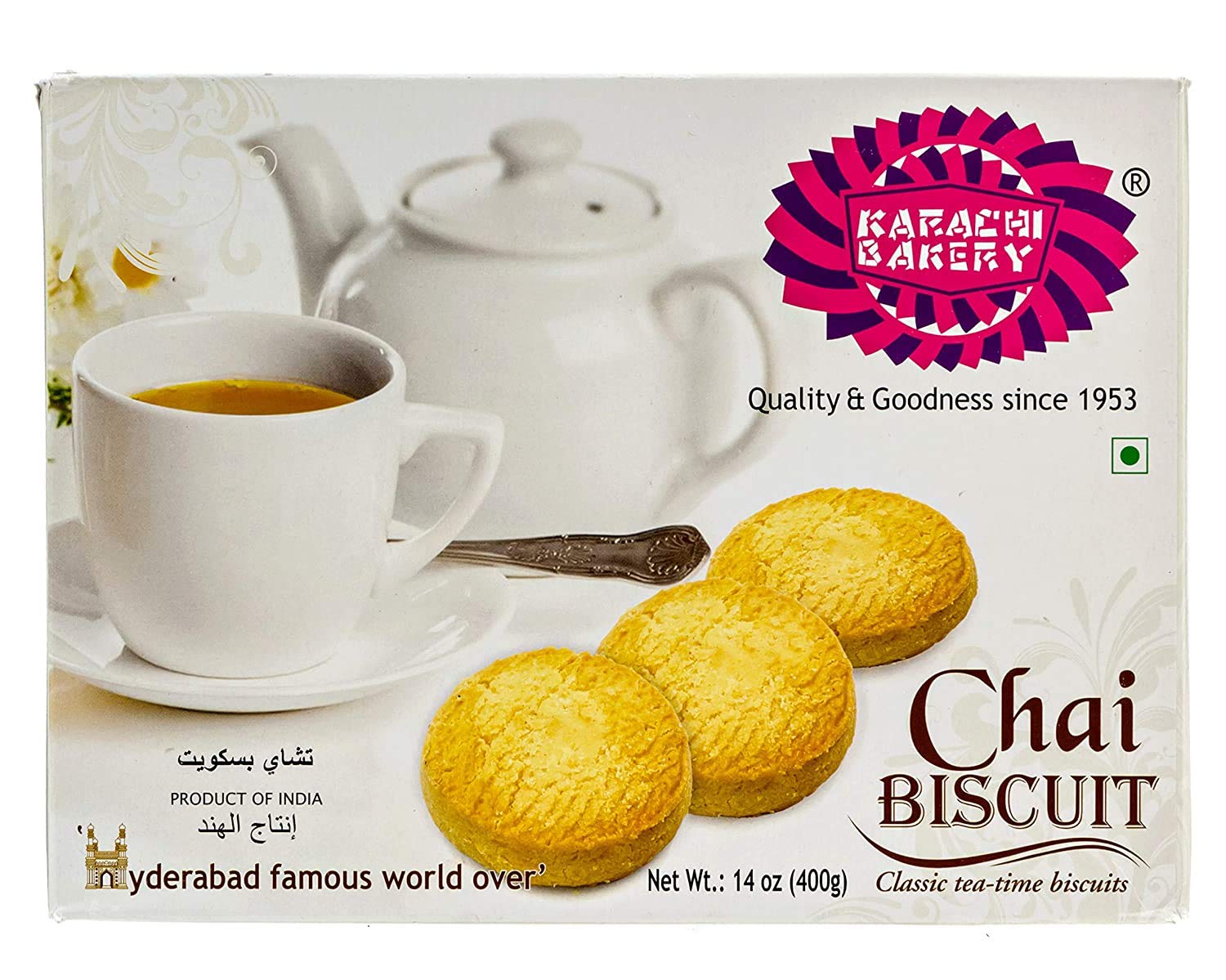 Karachi Bakery- Chai Biscuit , 14.10 oz 