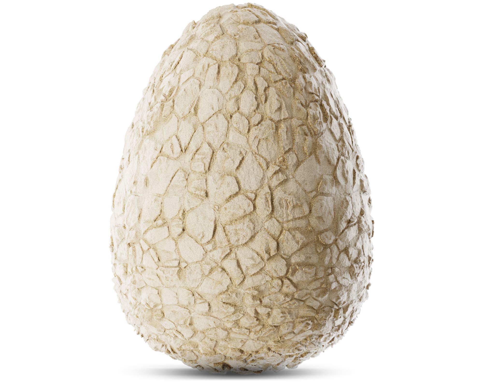 Dan&Darci Jumbo Dino Easter Egg - Unearth 12 Unique Large Surprise Dinosaurs in One Giant Filled Egg -Easter Gifts for Kids - Discover Dinosaur Archaeology Science STEM Crafts Gifts for Boys & Girls