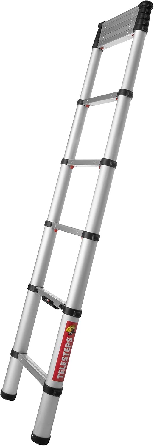 Telesteps Ecoline 3m Telescopic Ladder 20130-501, Silver & Black - Image 5