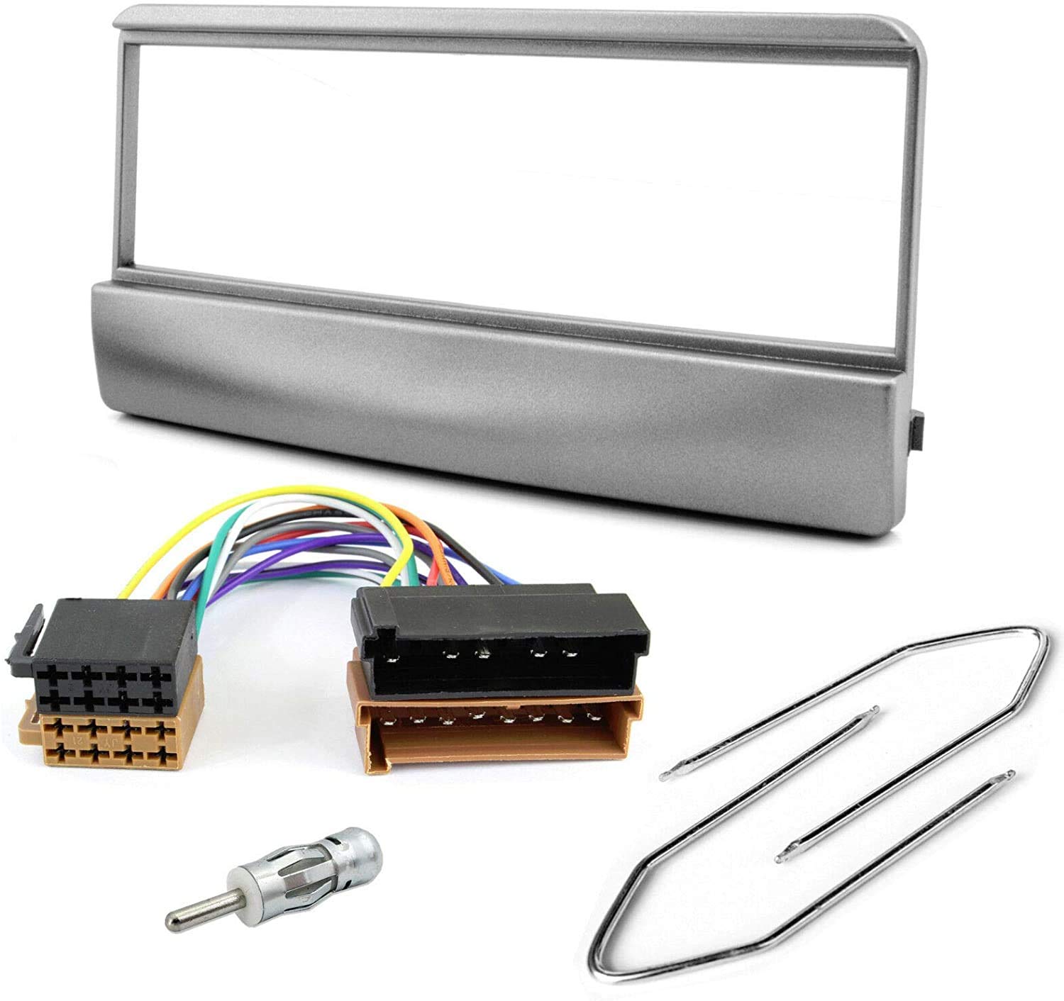 Sound-way 1 DIN Car stereo facia radio adapte for Ford Focus/Fiesta/Mondeo/escort/transit + adaptateurs iso et clés