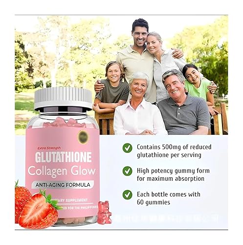 ECLAYA Glutathione Collagen Gummies, Glutathione Collagen Glow Gummies for  Skin Care in Kenya | Whizz