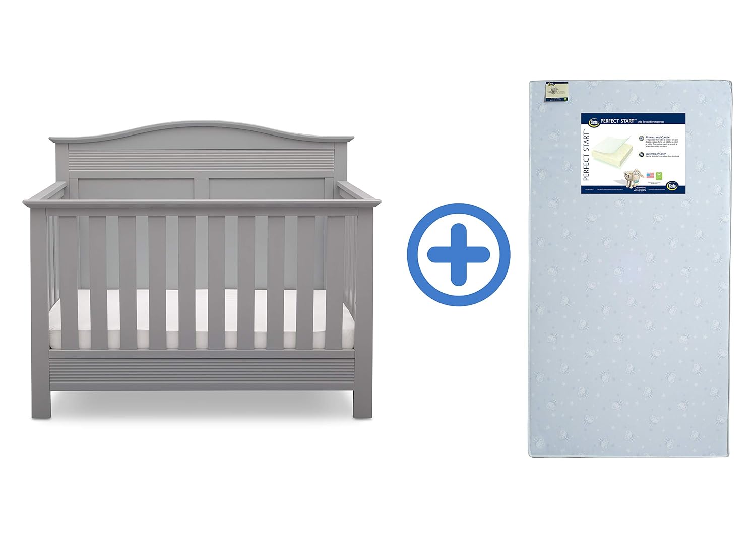 serta 4 in 1 crib