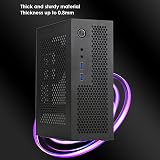 JUJIAN A09 Mini ITX HTPC Gaming Computer Case USB3.0 Desktop Chassis Black view 6